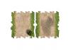 ToysWD 2 X Dirt And Grass Half Straights For 1/24 RC Crawler