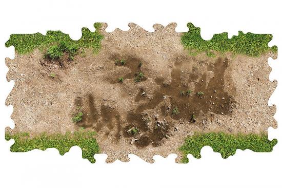 ToysWD 2 X Crossing With Puddle Of Water For 1/24 RC Crawler
