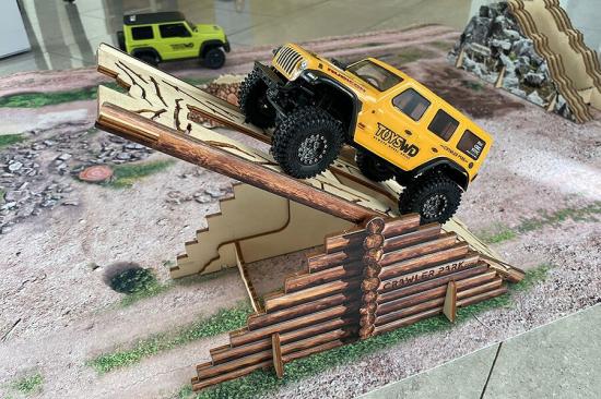 ToysWD Carpet Circuit Of 200 X 100Cm For 1/24 RC Crawler Park