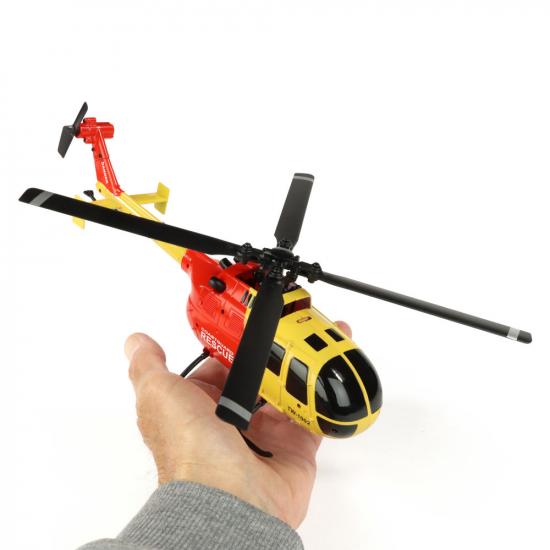Twister BO-105 Scale 250 Flybarless Helicopter - Yellow