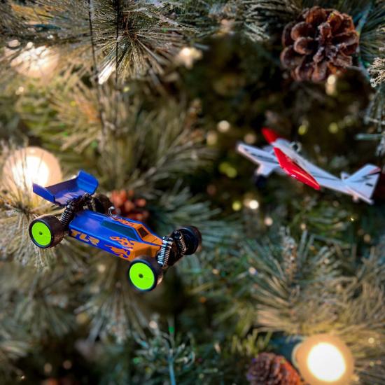 Losi TLR 22X-4 Elite Christmas Tree Ornament
