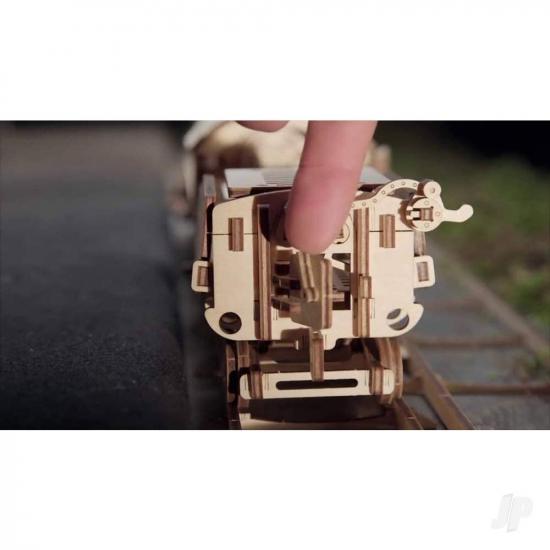 UGears UGR70058 UGears VExpress Steam Train With Tender Wooden