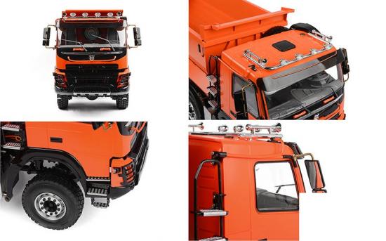RC4WD 1:14 8x8 Armageddon Hydraulic Dump Truck (FMX) (Orange) RC4WD