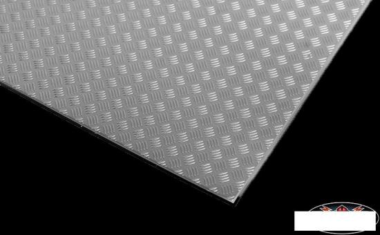 Scale Diamond Plate Aluminium Sheets (Style A) RC4WD