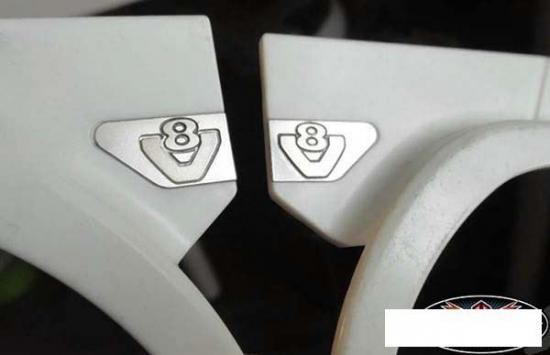 Side Metal V8 Logo for Tamiya 1:14 Scania RC4WD