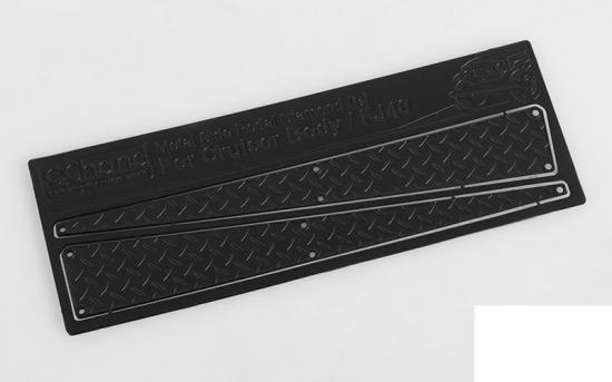 Metal Side Diamond (B) Plates for RC4WD Cruiser Body (Black) RC4WD