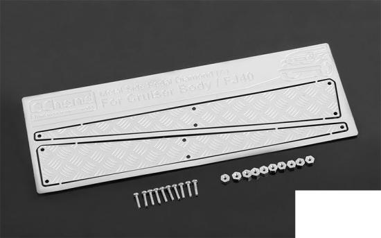 Metal Side Diamond (A) Plates for RC4WD Cruiser Body (Silver) RC4WD