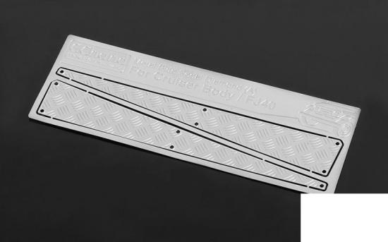 Metal Side Diamond (A) Plates for RC4WD Cruiser Body (Silver) RC4WD