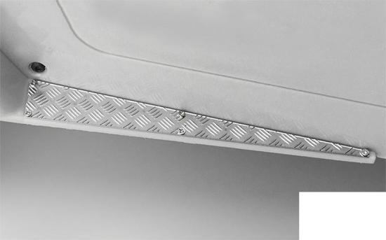 Metal Side Diamond (A) Plates for RC4WD Cruiser Body (Silver) RC4WD
