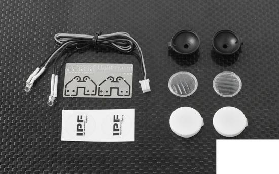 1:10 Round IPF Lights w/LED RC4WD