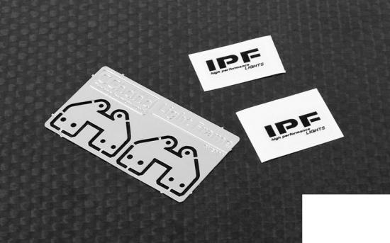 1:10 Square IPF Lights w/LED RC4WD