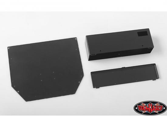 RC4WD Rear Tube Bed For Trail Finder 2 W/Mud Flaps (Black)1+