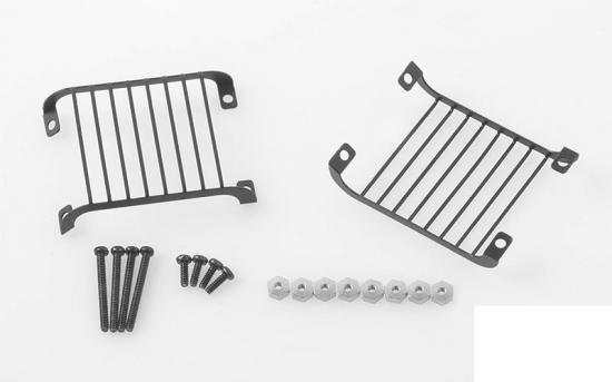 Metal Front Lamp Guards for 1:18 Gelande D90 RC4WD