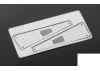 Metal Front Side Hood Diamond Plates for 1:18 Gelande D90 RC4WD