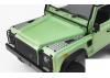 Metal Front Side Hood Diamond Plates for 1:18 Gelande D90 RC4WD