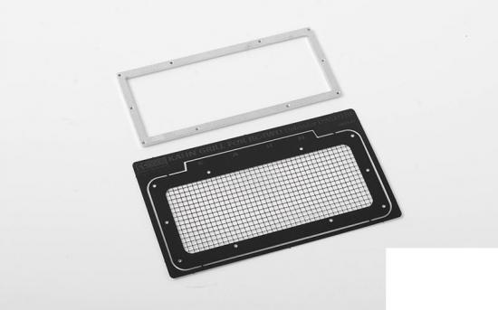Kahn Style Front Grille for D90/D110 Bodies (Black) RC4WD
