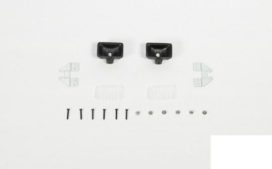 1:10 Square Light Pods w/Mounts RC4WD