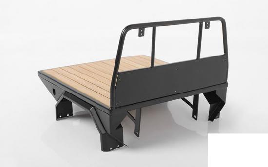 Wood Flatbed w/Mudflaps for Mojave II Four Door Body Set RC4WD
