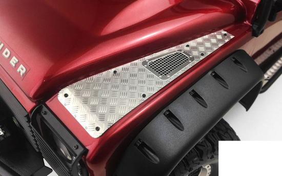 Diamond Plate Fender Covers for Traxxas TRX-4 RC4WD