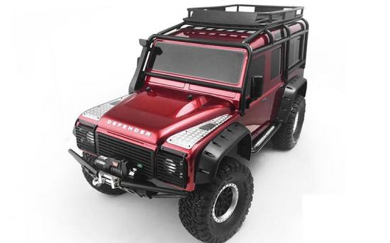 Diamond Plate Fender Covers for Traxxas TRX-4 RC4WD