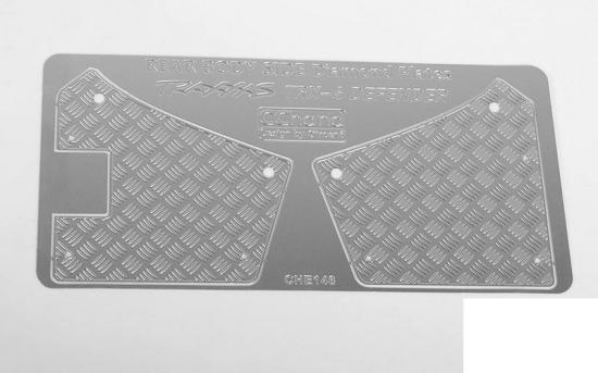 Diamond Plate Rear Fender Quarters for Traxxas TRX-4 RC4WD