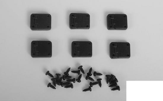 Rubber Door Hinges for Traxxas TRX-4 RC4WD