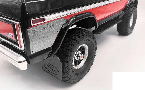 RC4WD Rear Quarter Diamond Plates for Traxxas TRX-4 79 Bronco Ranger XLT RC4WD
