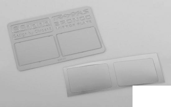 Mirror Decals for Traxxas TRX-4 79 Bronco Ranger XLT RC4WD