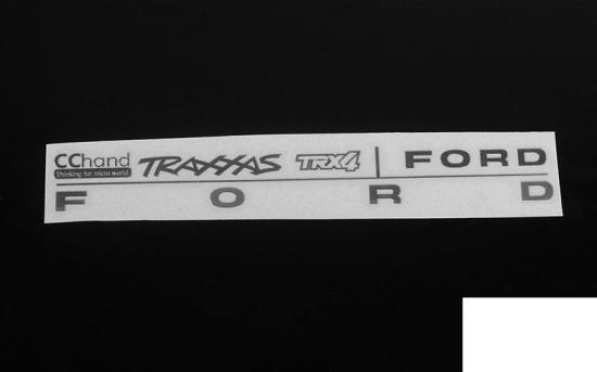 Front Metal Emblem for Traxxas TRX-4 79 Bronco Ranger XLT RC4WD