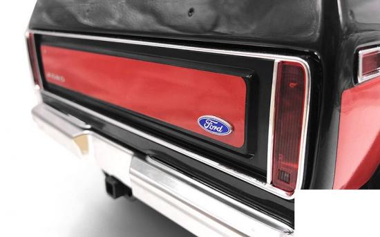 Rear Metal Logo for Traxxas TRX-4 79 Bronco Ranger XLT RC4WD