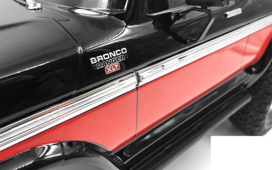 Side Metal Emblem for Traxxas TRX-4 79 Bronco Ranger XLT RC4WD