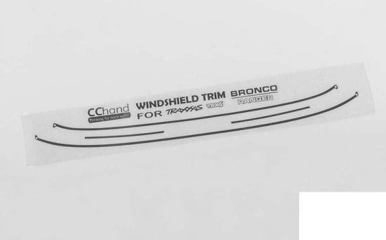 Windshield Trim for Traxxas TRX-4 79 Bronco Ranger XLT RC4WD