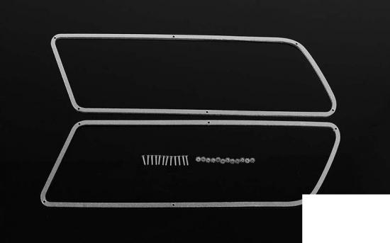 Aluminium Rear Side Window Trim for Traxxas TRX-4 79 Bronco Ranger XLT RC4WD