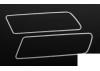 Aluminium Rear Side Window Trim for Traxxas TRX-4 79 Bronco Ranger XLT RC4WD