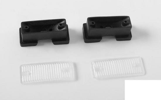 Front Grille Fog Lamps for Traxxas TRX-4 79 Bronco Ranger XLT RC4WD