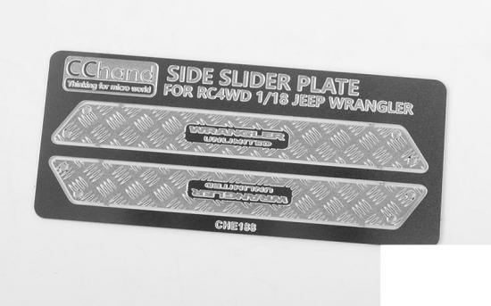 Metal Side Diamond Plates for 1:18 Gelande II Black Rock RC4WD — image 2 of 4