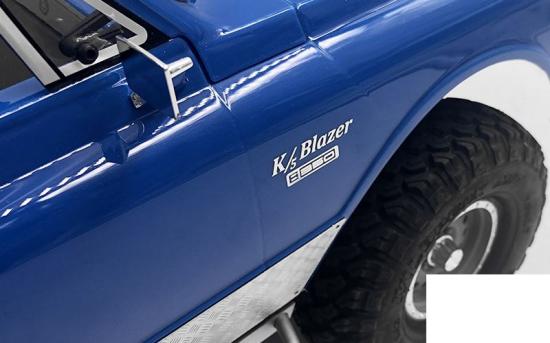 Metal Logo for Axial SCX10 II 1969 Chevrolet Blazer RC4WD