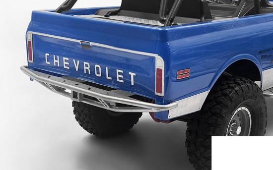 Rear Metal Logo for Axial SCX10 II 1969 Chevrolet Blazer (White) RC4WD