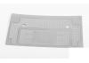 Steel Rear Bed Plate for Axial SCX10 II 1969 Chevrolet Blazer RC4WD RC RC4WD