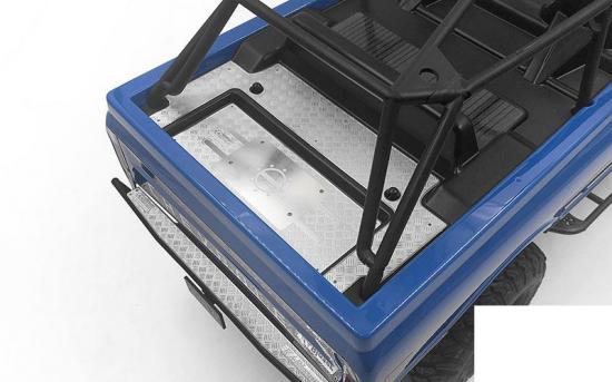 Steel Rear Bed Plate for Axial SCX10 II 1969 Chevrolet Blazer RC4WD RC RC4WD