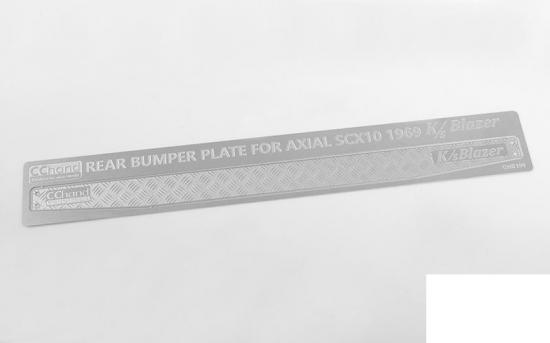 Rear Bumper Diamond Plates for Axial SCX10 II 1969 Chevrolet Blazer RC4WD