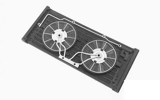 Scale Radiator for Traxxas TRX-4 Land Rover Defender RC4WD w fans RC4WD
