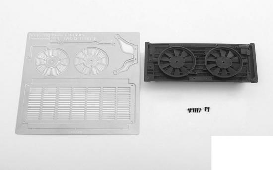 Scale Radiator for Traxxas TRX-4 Land Rover Defender RC4WD w fans RC4WD