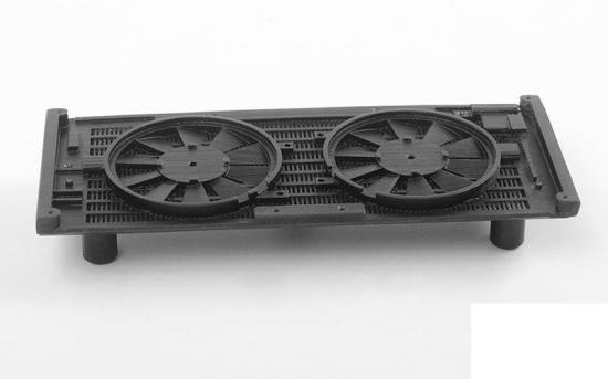 Scale Radiator for Traxxas TRX-4 Land Rover Defender RC4WD w fans RC4WD