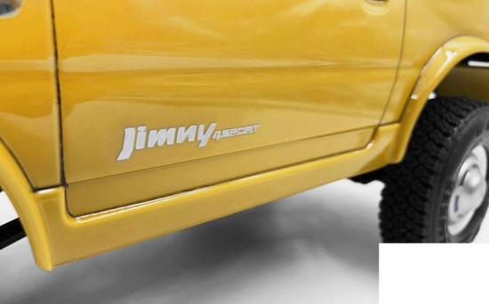 Metal Emblems for MST 1:10 CMX w/ Jimny J3 Body (White) RC4WD