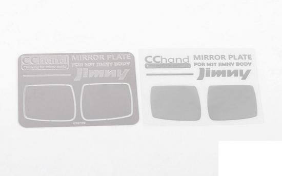 Mirror Decals for MST 1:10 CMX w/ Jimny J3 Body RC4WD