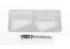 Side Metal Hood Vents for MST 1:10 CMX w/ Jimny J3 Body RC4WD