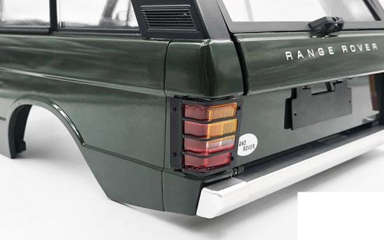 Rear License Plate Holder for JS Scale 1:10 Range Rover Classic Body RC4WD