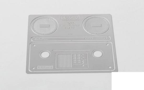 1:10 Subwoofer RC4WD 10th dual sud speaker box w/ grill details TOY RC4WD
