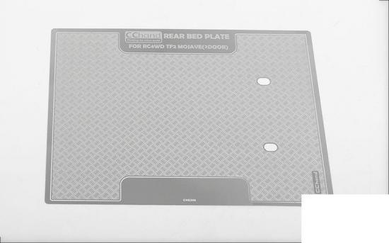 Diamond Plate Rear Bed for RC4WD Trail Finder 2 RTR w/Mojave II Body Set RC4WD